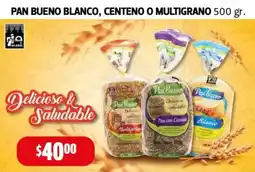 Farmacias Guadalajara Pan bueno blanco, centeno o multigrano oferta