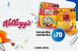 Farmacias Guadalajara Kellogg's Frost Loops y Corn Pops oferta