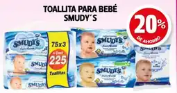 Farmacias Guadalajara Toallita para bebé smudy's oferta
