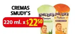 Farmacias Guadalajara Smudy's cremas oferta
