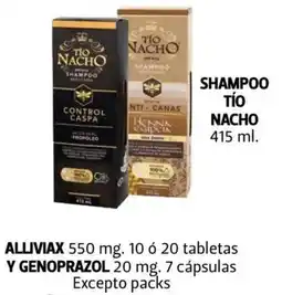 Farmacias Guadalajara Tío nacho shampoo oferta