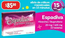 Farmacias Guadalajara Espadiva Hioscina/Ibuprofeno oferta