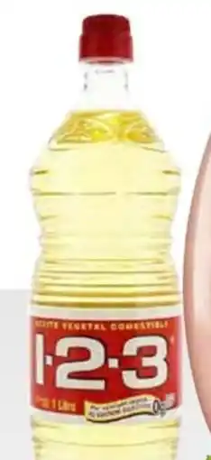 Soriana Híper Aceite comestible 1-2-3 mixto oferta
