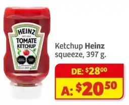 Soriana Híper Heinz tomate ketchup oferta