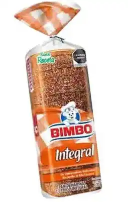 Soriana Híper Bimbo pan barra integral oferta