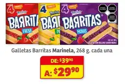 Soriana Híper Marinela galletas barritas oferta