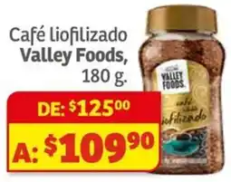 Soriana Híper Valley Foods Café Liofilizado oferta