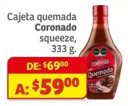 Soriana Híper Coronado cajeta quemada oferta