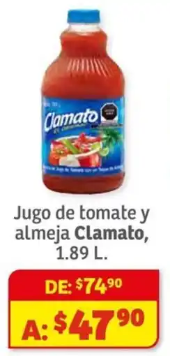 Soriana Híper Clamato jugo de tomate oferta