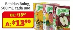 Soriana Híper Boing bebidas oferta