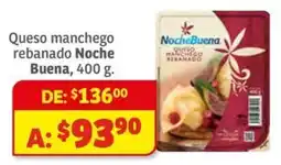 Soriana Híper Noche Buena queso Manchego rebanado oferta
