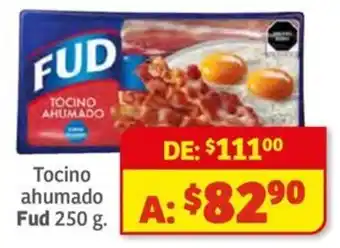 Soriana Híper FUD tocino ahumado oferta