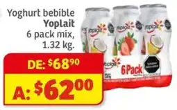 Soriana Híper Yoplait yoghurt bebible oferta