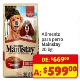Soriana Híper Mainstay alimento para perro oferta