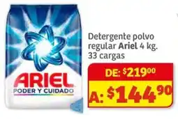 Soriana Híper Ariel detergente polvo oferta