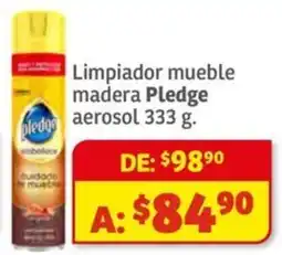 Soriana Híper Pledge limpiador mueble madera oferta