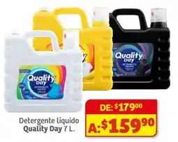 Soriana Híper Quality Day detergente líquido oferta
