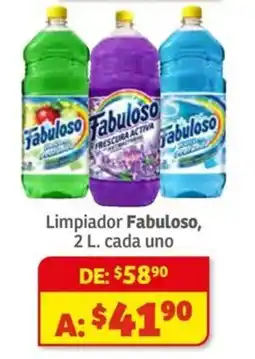 Soriana Híper Fabuloso Limpiador oferta