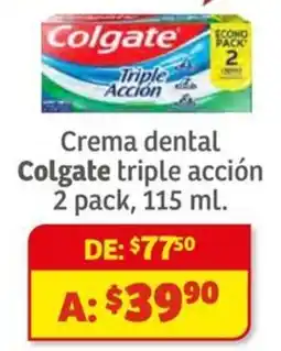Soriana Híper Colgate Triple Accion oferta