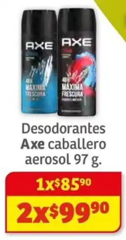 Soriana Híper Axe desodorantes aerosol oferta