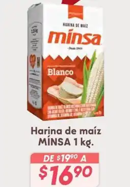 Soriana Híper Minsa harina de maiz oferta