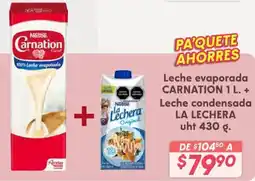 Soriana Híper Carnation leche evaporada + condensada oferta