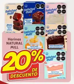 Soriana Híper Natural Mill harinas oferta