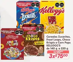 Soriana Híper Kellogg's cereales oferta