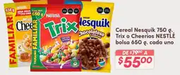 Soriana Híper Nestle cereales oferta