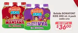 Soriana Híper BONAFONT KIDS bebida oferta