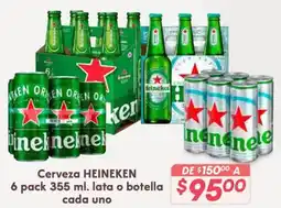 Soriana Híper HEINEKEN cerveza oferta