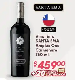 Soriana Híper SANTA EMA Aplus One Carmenere oferta