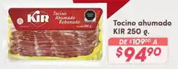 Soriana Híper KIR Tocino Ahumado Rebanado oferta