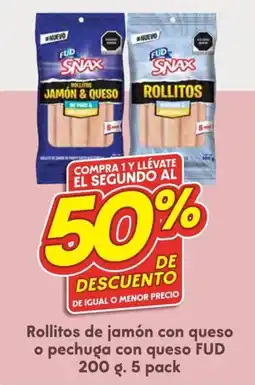 Soriana Híper FUD Rollitos de jamón oferta