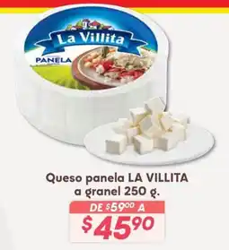 Soriana Híper LA VILLITA Queso panela oferta