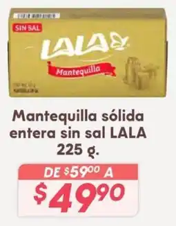 Soriana Híper LALA Mantequilla sólida oferta