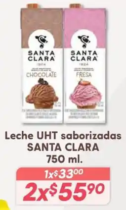 Soriana Híper SANTA CLARA Leche UHT saborizadas oferta