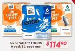 Soriana Híper VALLEY FOODS leche oferta