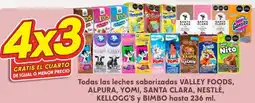 Soriana Híper Todas las leches saborizadas oferta