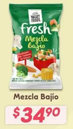 Soriana Híper VALLEY FOODS Mezcla Bajio oferta