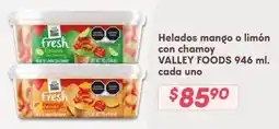 Soriana Híper VALLEY FOODS Helados oferta