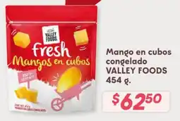 Soriana Híper VALLEY FOODS Mango en cubos congelado oferta