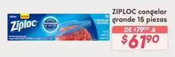 Soriana Híper ZIPLOC congelar garnde oferta