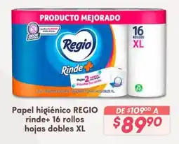 Soriana Híper Regio Rinde+ XL oferta