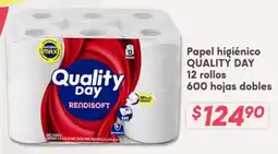 Soriana Híper Quality Day Rendisoft oferta