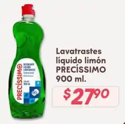 Soriana Híper Precíssimo lavatrastes líquido limón oferta