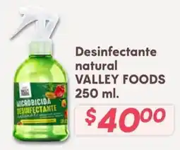 Soriana Híper VALLEY FOODS Desinfectante natural oferta