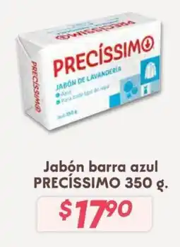 Soriana Híper Precíssimo jabón barra azul oferta