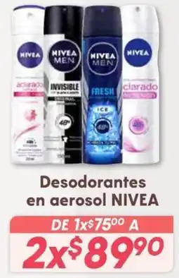 Soriana Híper NIVEA Desodorantes oferta