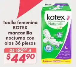 Soriana Híper Kotex Naturals oferta